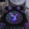 Halloween Bedspread Mandala Deer 3D Bedding Set LAM