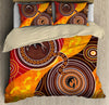 Aboriginal Kangaroo Australia Indigenous Painting Art Bedding Set