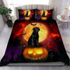 Halloween Bedspread Halloween Labrador Bedding Set