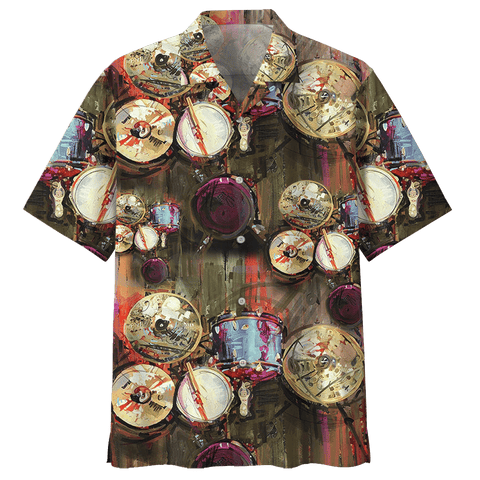 DRUM HAWAIIAN SHIRT 273122