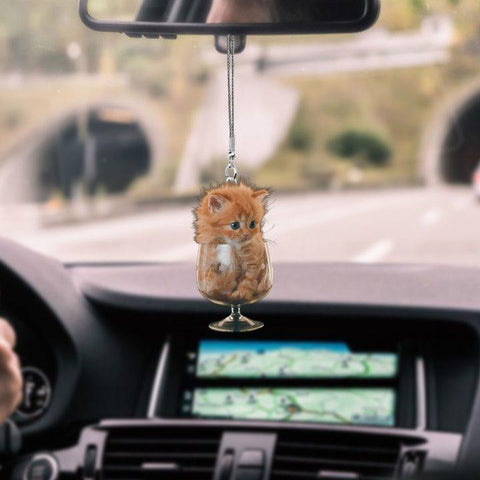 CAT CUTE BABIES CAR HANGING ORNAMENT