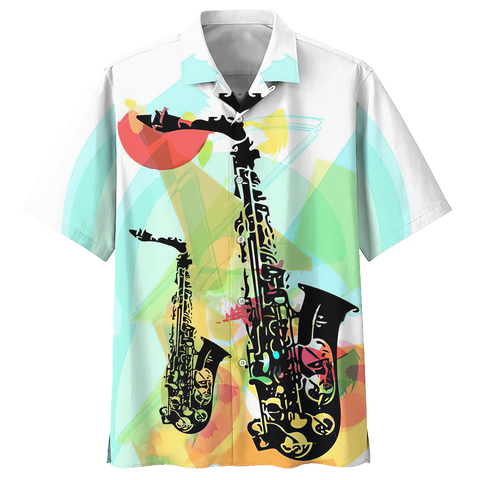 SAXOPHONE HAWAIIAN SHIRT 189071