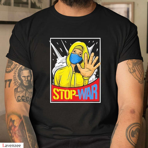 Stop War Shirt Stand With Ukraine Shirt Ukraine Support Shirt HN