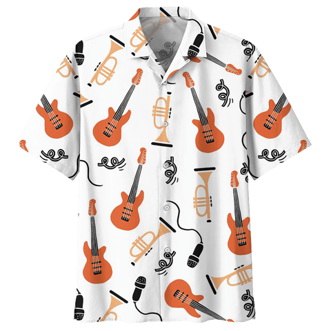 GUITAR HAWAIIAN SHIRT 161458