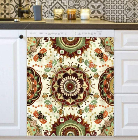 Beautiful Ethnic Mandala Dishwasher Cover