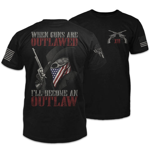 American Patriot Shirt Black Outlaw