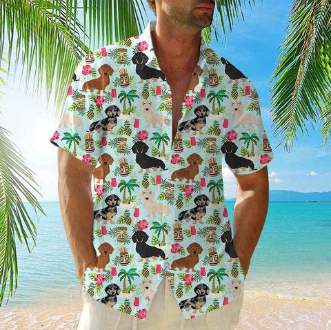 DACHSHUND LOVERS HAWAIIAN SHIRT 10