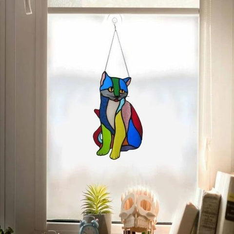 Cat Window Decor Ornament 08