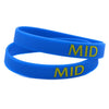 JUNGLE SUPPORT TOP MID Silicone Wristband Printed Bracelets