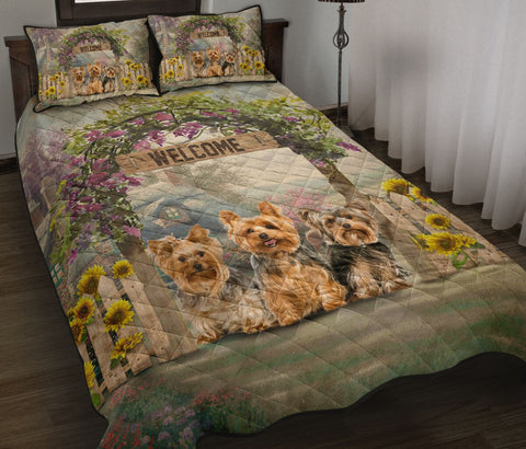 YORKSHIRE TERRIER - QUILT BED SET TT015