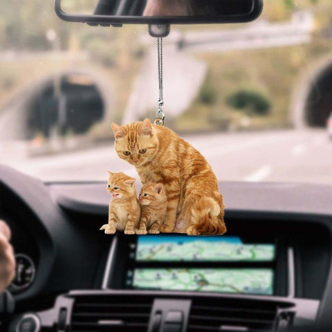 Cat Kittens Car Haning Ornament