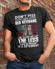 Don't Piss Off Old Veterans Classic T-shirt, Veterans Shirt, Gift Ideas for Veterans, Military Gifts HN