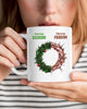 This is The Season This is The Reason Mugs Jesus Mug Coffee Cup Wreath Pattern Christmas Gifts