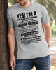 Yes I'm A Spoiled Boyfriend Couple Gifts T-shirt QA