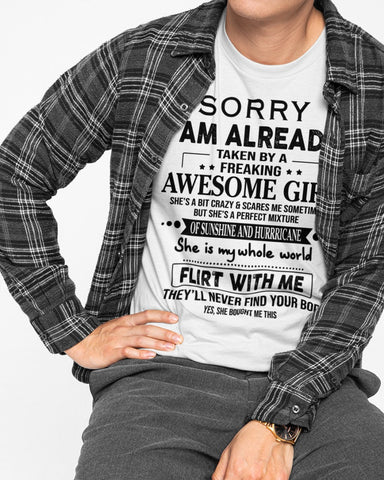Sorry Girl Gift for boyfriend Classic T-Shirt QA
