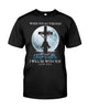 Isaiah 43:2 Bible Verse Jesus Classic T-shirt Jesus I Will Be With You Shirt Men's Christian T-shirt HN