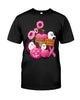 Breast Cancer Awareness Shirt In October We Wear Pink Ghosts And Pumpkins T-Shirt, Halloween Tee, Gift for Halloween