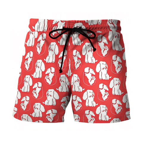 Dachshund Tropical Short DACHSHUND BEACH SHORT 4