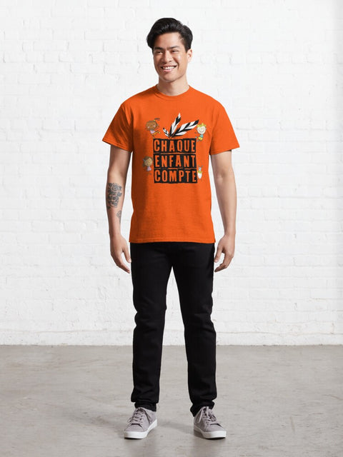 Chaque Enfant Compte Orange Shirt Day Canada Essential T-Shirt Native Shirt Orange Shirt
