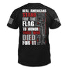 American Patriot Shirt Black Stand For The Flag