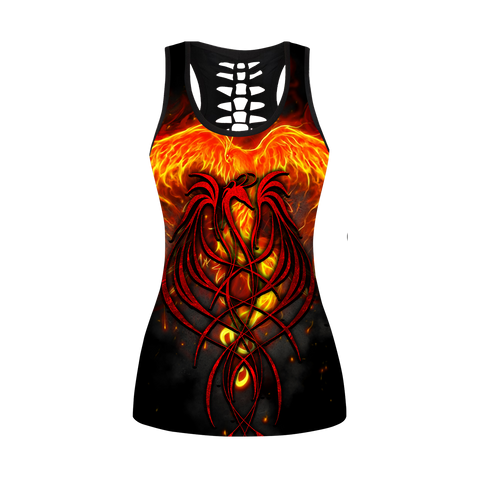 Women Phoenix Tank top Legging Phoenix Tattoo 3D All Over Printed Hoodie Shirt Limited by SUN AM200501