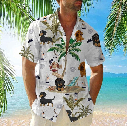 DACHSHUND LOVERS HAWAIIAN SHIRT 3