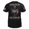 American Patriot Shirt Black Remember Those Before Us