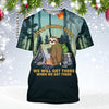 Sloth Hiking Team Get There Forest 3D All Over Printed Camping Shirt