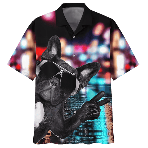 FRENCH BULLDOG HAWAIIAN SHIRT 133751