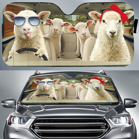 DRIVING SHEEP RIGHT HAND DRIVE VERSION AUTO SUN SHADE