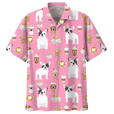 FRENCH BULLDOG HAWAIIAN SHIRT 767607