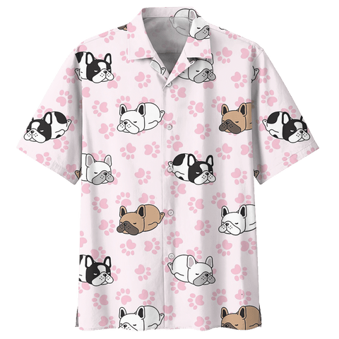 FRENCH BULLDOG HAWAIIAN SHIRT 746306