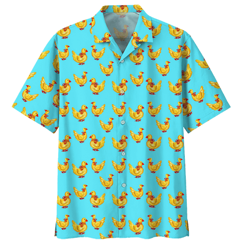 DUCK HAWAIIAN SHIRT 241119