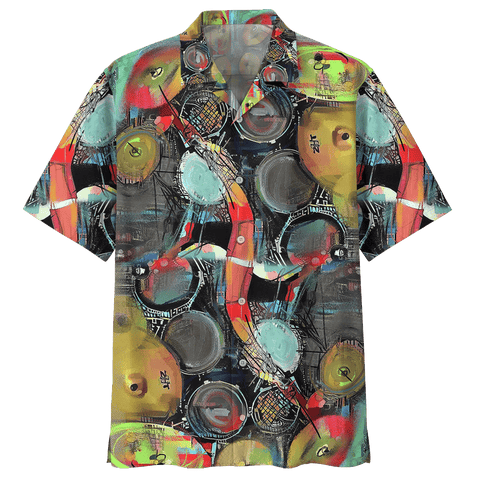 DRUM HAWAIIAN SHIRT 500919