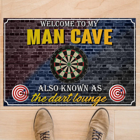 Welcome to My Man Cave Doormat