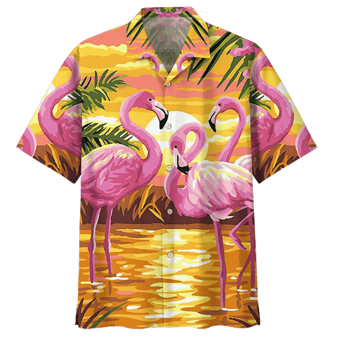 FLAMINGO HAWAIIAN SHIRT 6