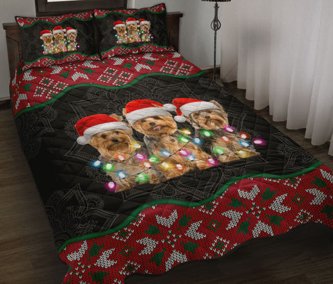 YORKSHIRE TERRIER - QUILT BED SET TT021