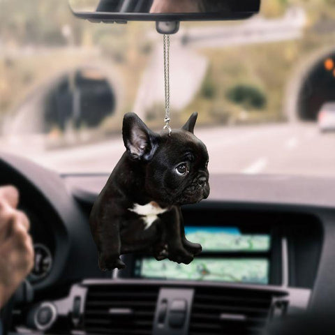 FRENCH BULLDOG LOVELY CAR HANGING ORNAMENT