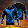 Phoenix Hoodie Royal Blue Phoenix Tattoo 3D All Over Printed Hoodie Shirt by SUN AM250502