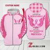 Breast cancer I may not be rich & famous hoodie 3D custom TTM