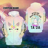 After god made me he said Ta Da Unicorn Hoodie HN