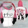 You're Going To Make It Trust Me Bible Verse Hoodie 3D Custom Breast Cancer Hoodie Breast Cancer Awareness Gift HN
