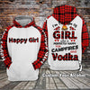 Happy Girl Campfire And Alcohol Hoodie