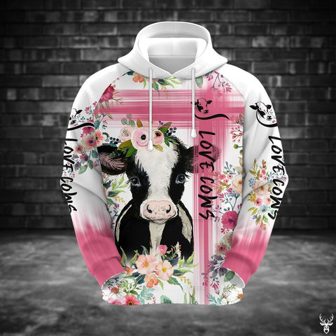 COW FLOWER HOODIE BB