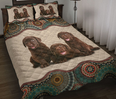 LABRADOR - QUILT BEDDING SET TT009